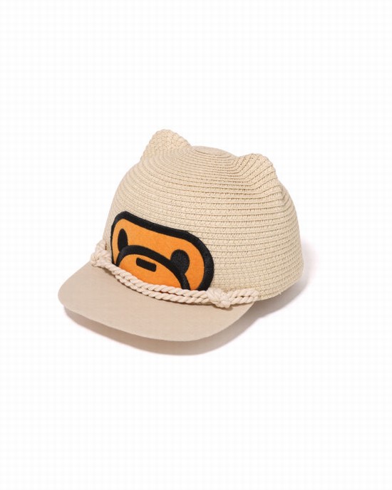 Beige Bape Milo Blade Kids' Caps | ZA-41068