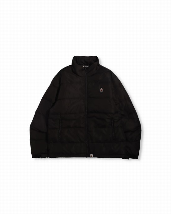 Black Bape Ape Head One Point Men's Down Jackets | ZA-96127