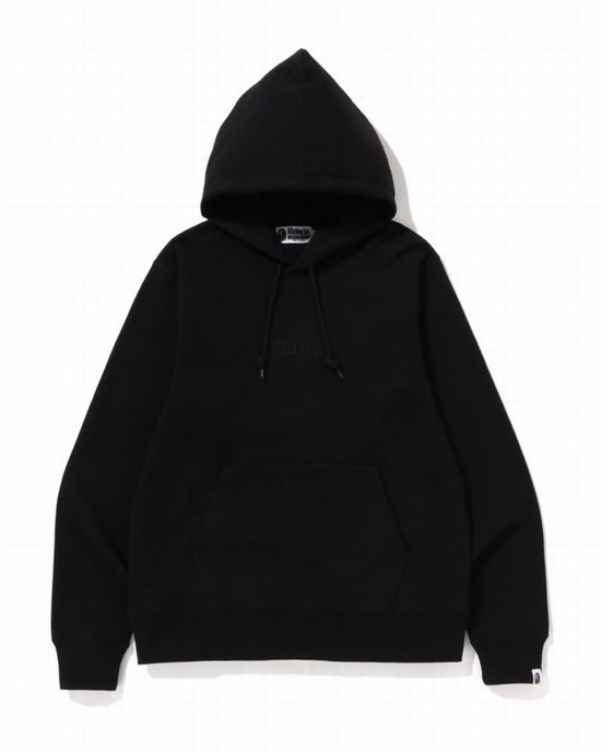 Black Bape Ape Head Pullover Men's Hoodie | ZA-36504