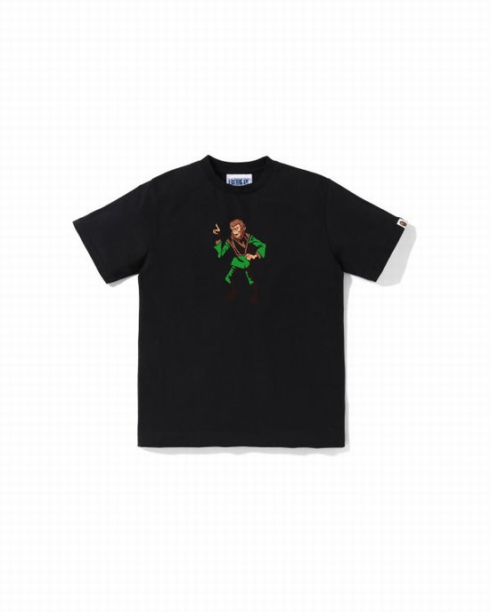 Black Bape Ape Jr Kids' T Shirts | ZA-62784