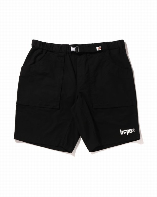 Black Bape Climbing Men's Shorts | ZA-17406