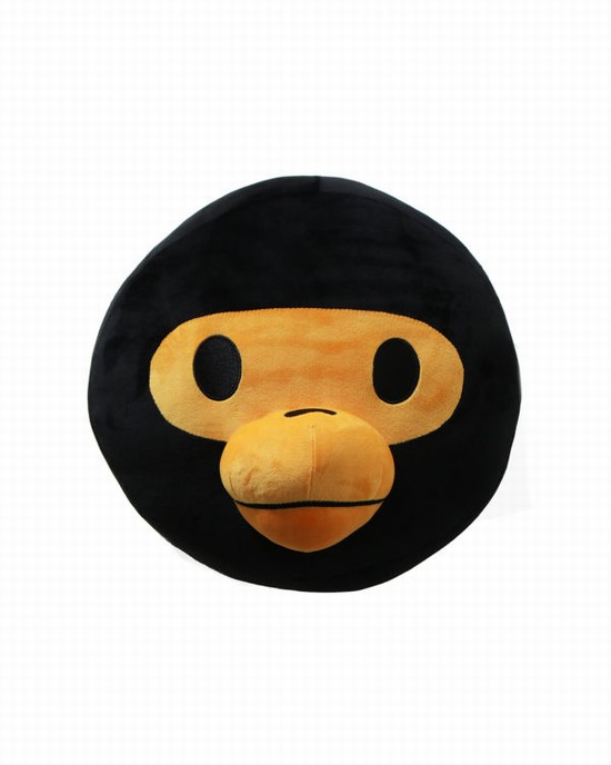 Black Bape Milo Kids' Cushion | ZA-83901