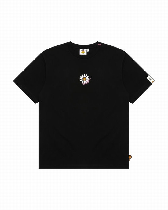 Black Bape Milo short sleeve Women's T Shirts | ZA-74091