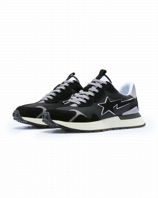 Black Bape Road STA Express #3 M1 Men's Sneakers | ZA-23976