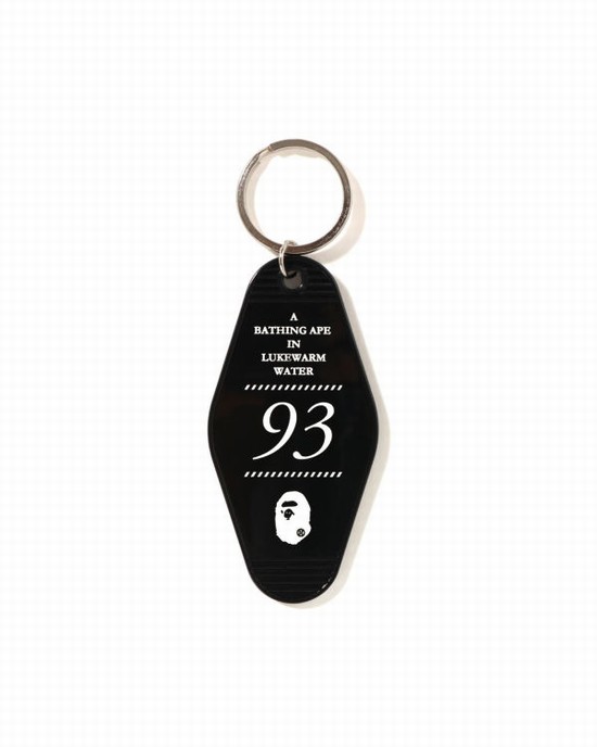 Black Bape Room Men's Key Rings | ZA-86359