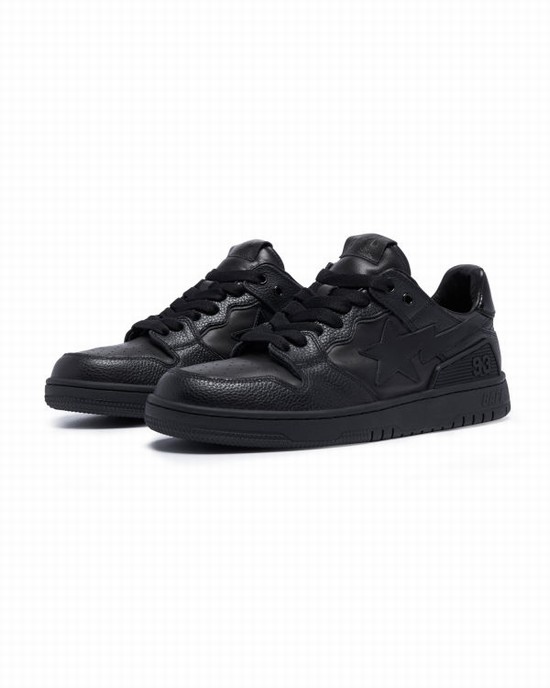 Black Bape SK8 STA #3 M1 Men's Sneakers | ZA-34280