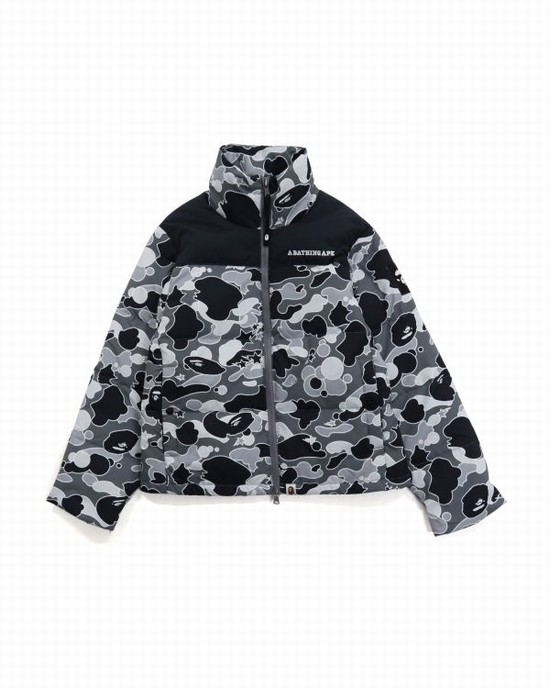 Black Bape STA Camo Women's Down Jackets | ZA-92150