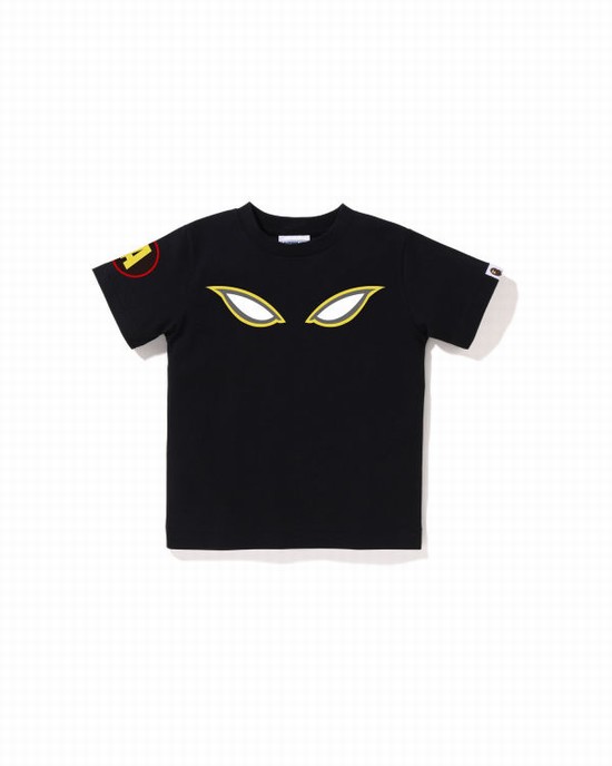 Black Bape Shadow Kids' T Shirts | ZA-07524