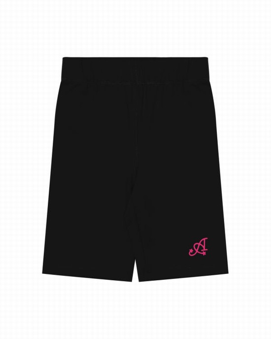 Black Bape Slim fit Women's Shorts | ZA-10594