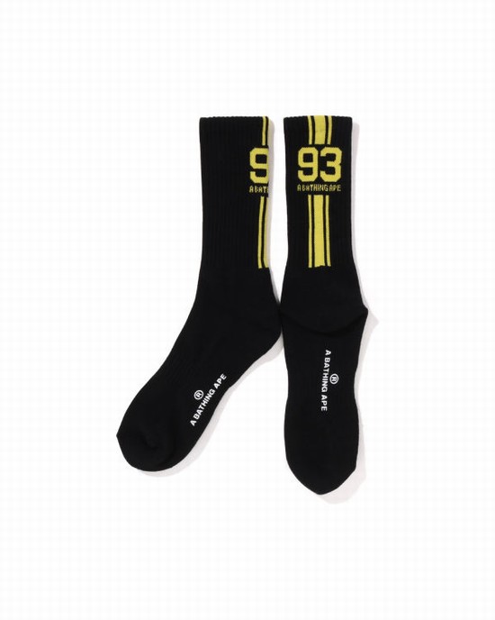 Black Bape Sports Men's Socks | ZA-56023