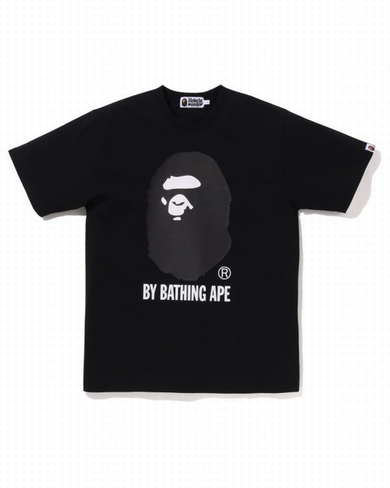 Black Bape Thermography by Bathing Ape Men's T Shirts | ZA-59630