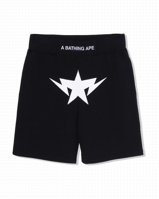 Black Bape Twinsta Men's Shorts | ZA-70456