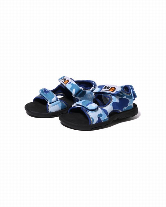 Blue Bape ABC Milo Kids' Sandals | ZA-84721