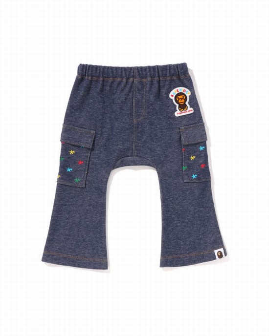 Blue Bape Milo STA Jersey Kids' Jeans | ZA-80714