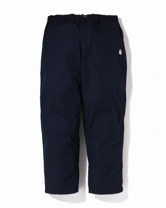 Blue Bape One Point Easy Men's Pants | ZA-94216