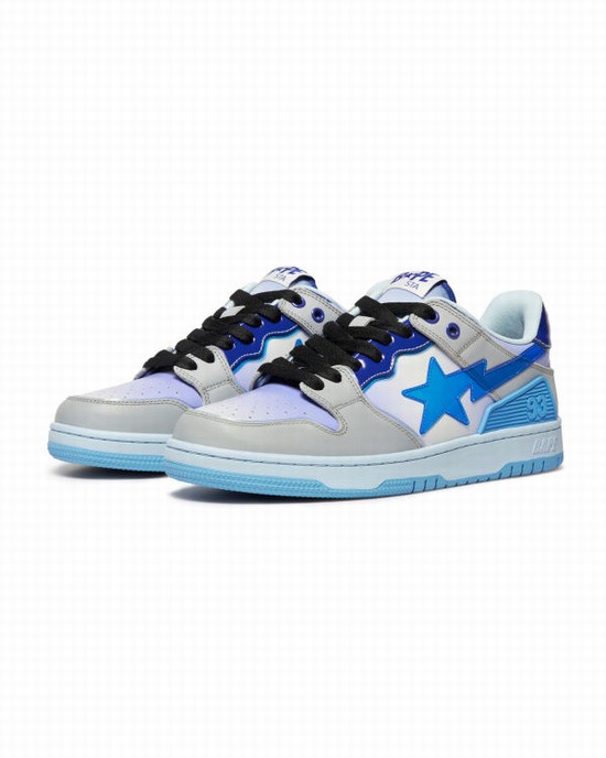 Blue Bape SK8 STA #1 Men's Sneakers | ZA-29768