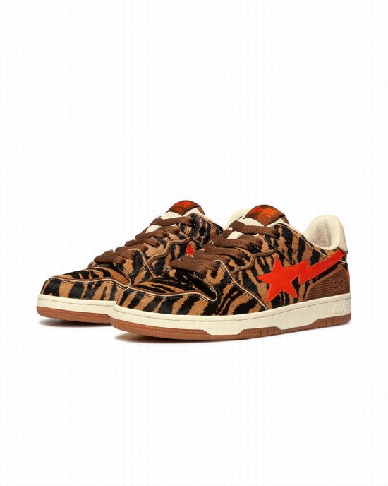 Brown Bape CNY SK8 Sta M2 Men's Sneakers | ZA-43562