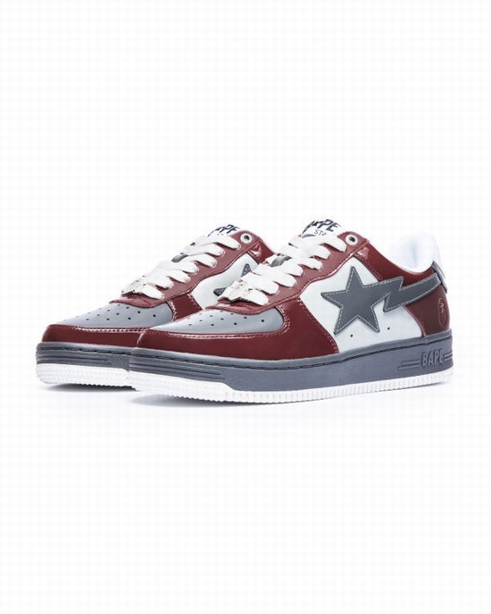 Dark Red Bape STA #2 L1 Women's Sneakers | ZA-58673