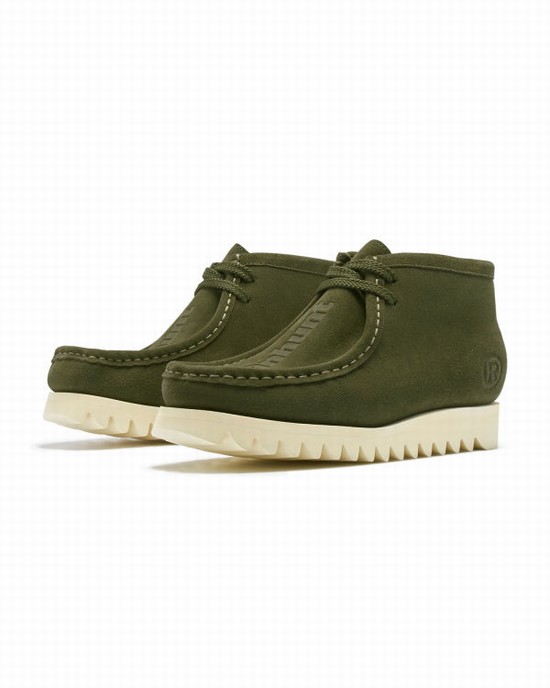 Green Bape Manhunt #2 M1 Men's Boots | ZA-82613