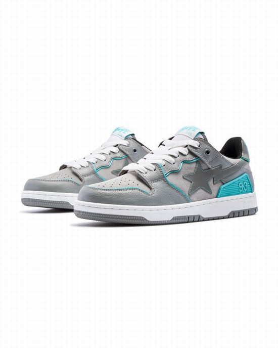 Grey Bape SK8 STA #2 Women's Sneakers | ZA-58061