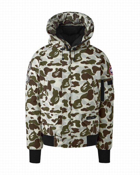 Grey Bape X Canada Goose X Concepts ABC Camo Chilliwack Bomber Men's Jackets | ZA-47305