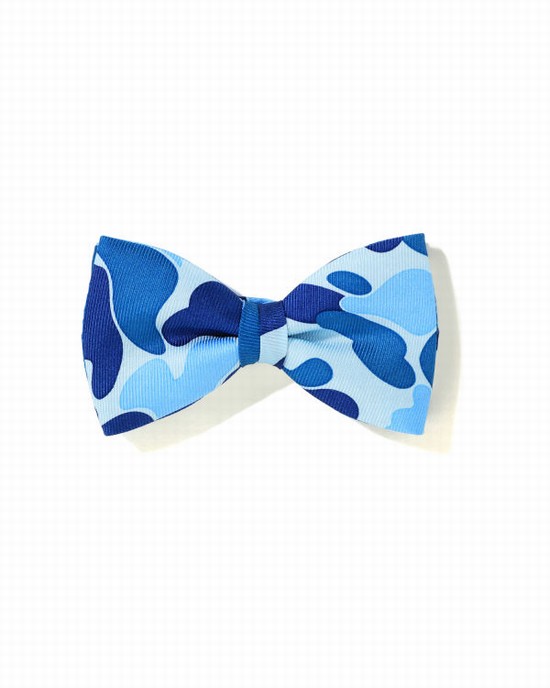 Light Blue Bape ABC Bow Men's Ties | ZA-87931