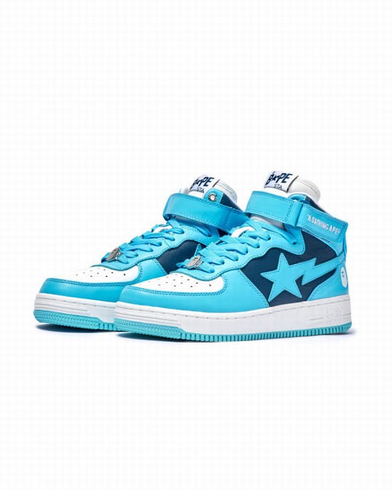 Light Blue Bape STA MI #2 M2 Men's Sneakers | ZA-70538