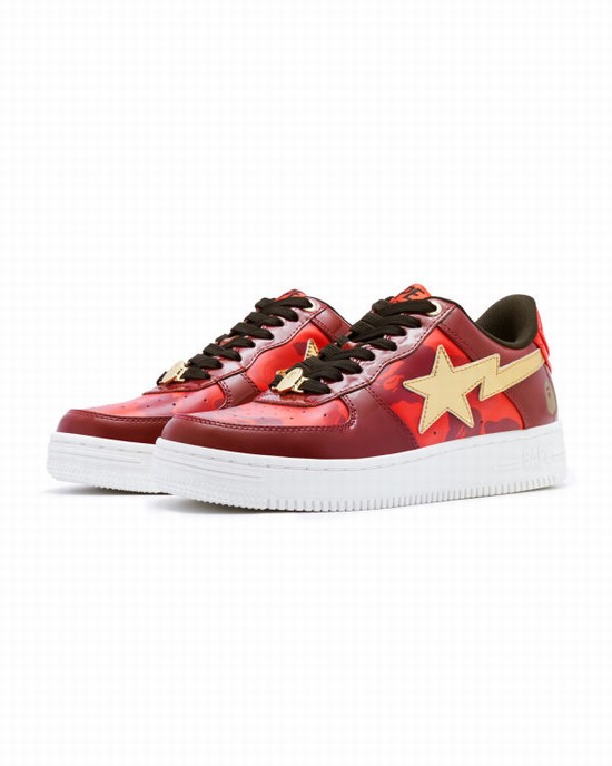 Light Red Bape STA CNY Project Men's Sneakers | ZA-89053