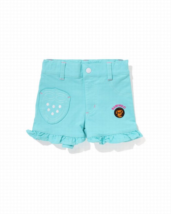 Mint Bape Milo Strawberry Frill Kids' Shorts | ZA-82049