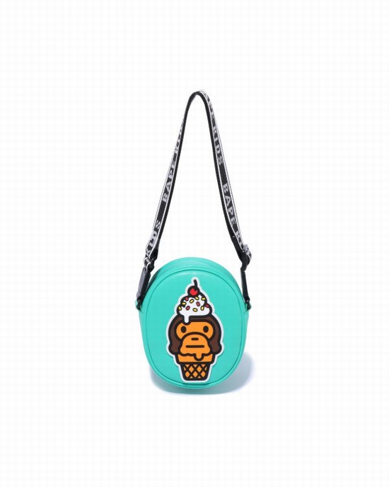 Mint Bape Milo ice cream Kids' Shoulder Bags | ZA-53927