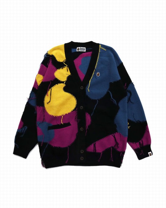 Multicolor Bape Big Camo Women's Knitwear | ZA-18293