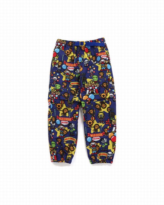 Multicolor Bape Milo Circus 2Way Kids' Pants | ZA-94653