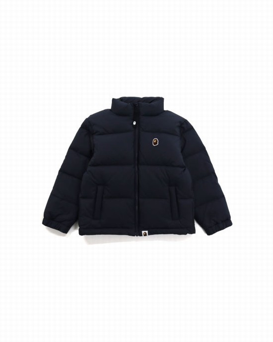 Navy / Blue Bape One Point Kids' Down Jackets | ZA-20678