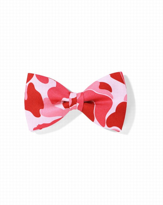 Pink Bape ABC Bow Men's Ties | ZA-57186