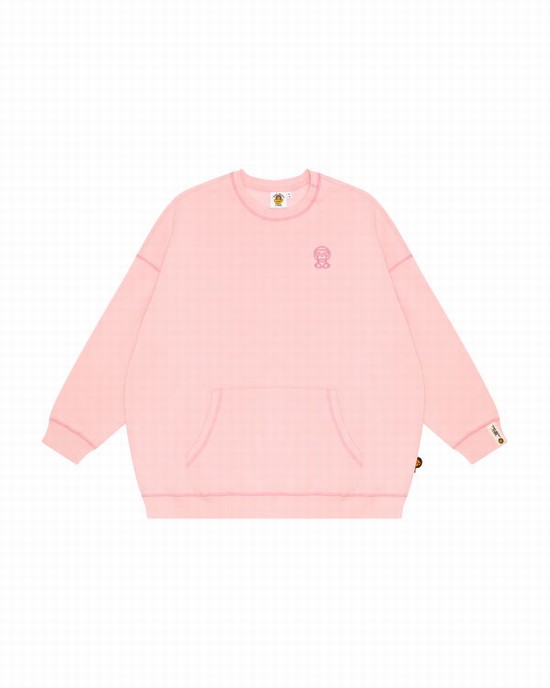 Pink Bape Milo Women's Sweatshirts | ZA-56912