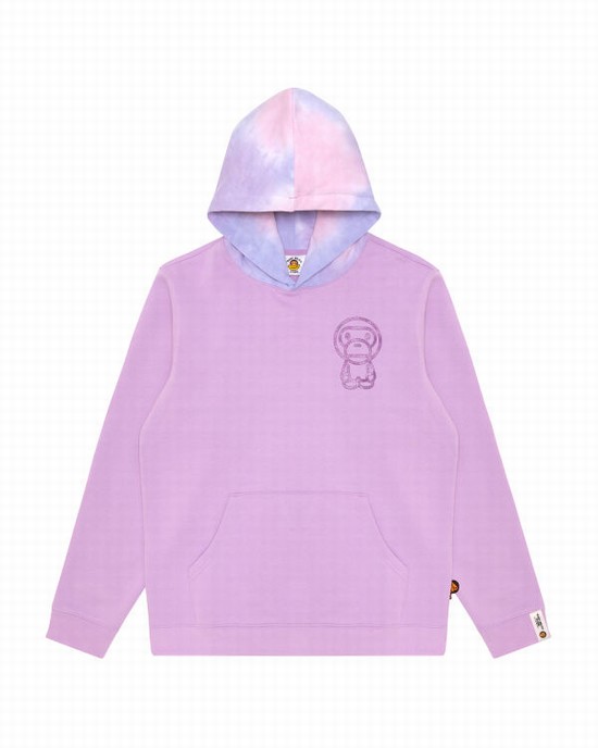 Purple Bape Milo Women's Hoodie | ZA-71960