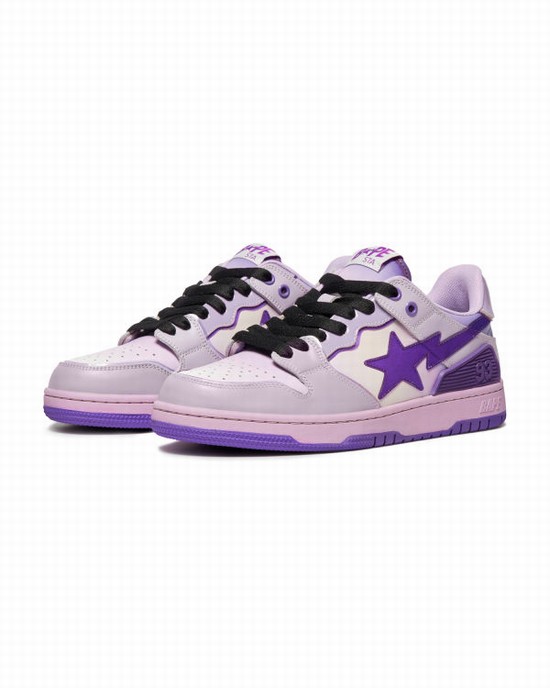 Purple Bape SK8 STA #1 Men's Sneakers | ZA-01985