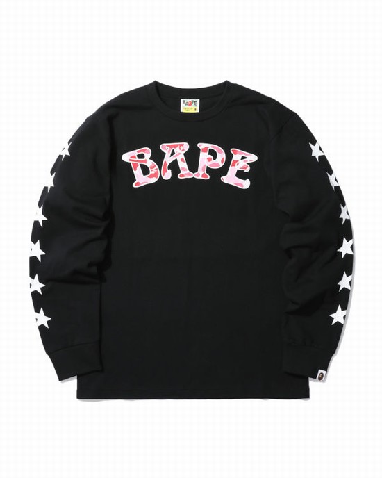 Rose Bape ABC 88 Men's T Shirts | ZA-42389