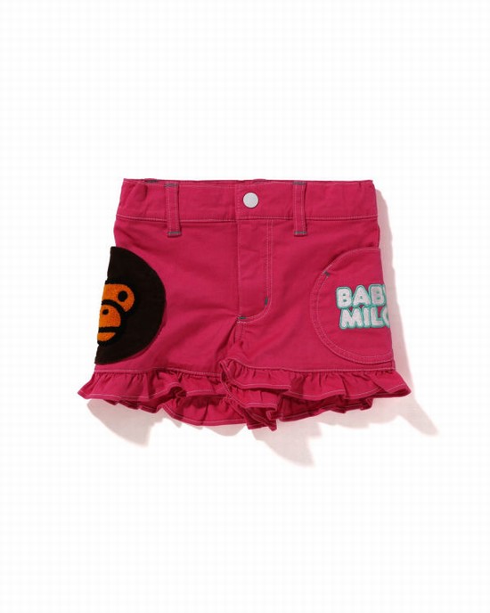 Rose Bape Milo Pocket Fill Kids' Shorts | ZA-28109