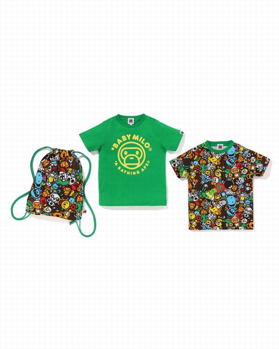 Turquoise Bape Milo All Safari Gift Kids' Suit | ZA-70256