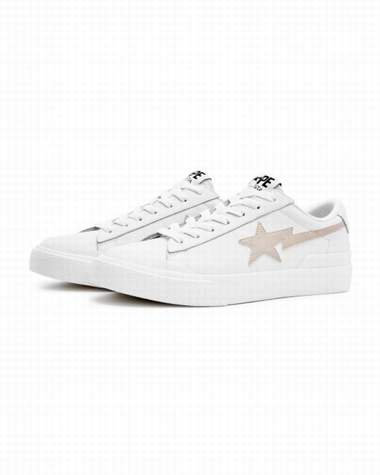 White Bape Mad STA #1 Men's Sneakers | ZA-13287