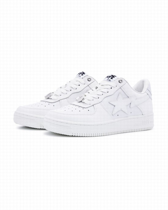 White Bape STA #6 Women's Sneakers | ZA-14763