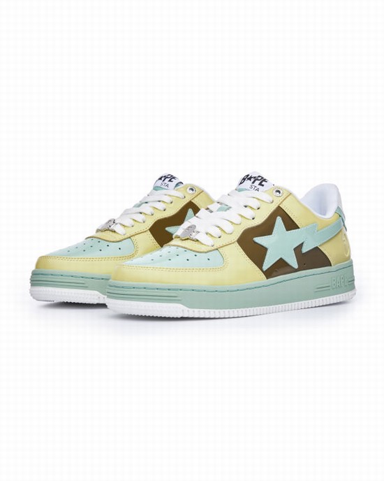 Yellow Bape STA #2 L1 Women's Sneakers | ZA-04516